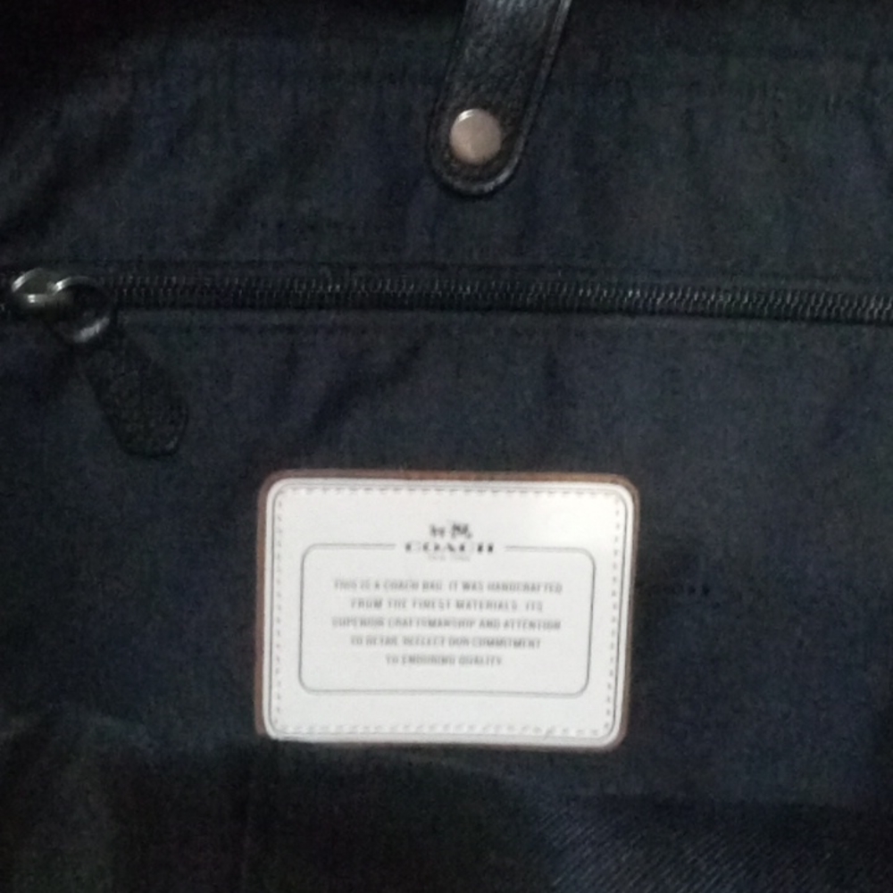 Coach printed leather backpack - Picture 5 of 7